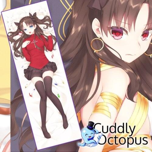 Anime Fate/EXTRA Tohsaka Rin Dakimakura Hugging Body 2WAY Pillow Case Cover Japanese Pillowcase Cushion Bedding Gifts Cud