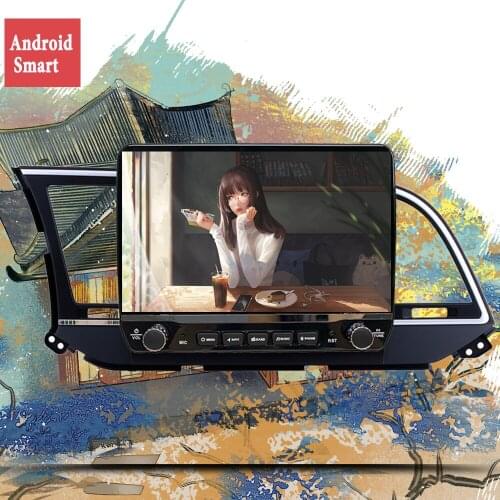 Deckless Auto Android 10.0 Car Radio For Hyundai Elantra 2017 2018 2016 GPS Navigation DSP Multimedia Player CarPlay Unit