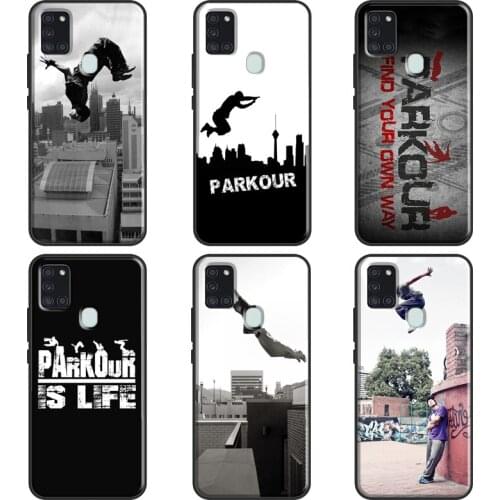 Extreme Sports Parkour Case For Samsung A51 A71 A11 A31 A10 A20 S A30 A40 A50 A70 A21S A20e A12 A32 A52 A72 Cover