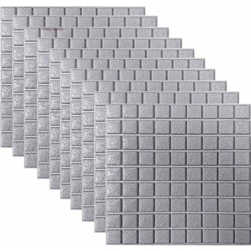 Childrens Room 3d Three-dimensional Brick Wall Paper Childrens Room Wall Decoration Diy Self-adhesive Waterproof Pe Foam Wall