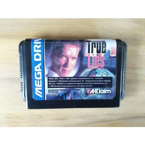 MD Game : True Lies ( Japan Version!! )