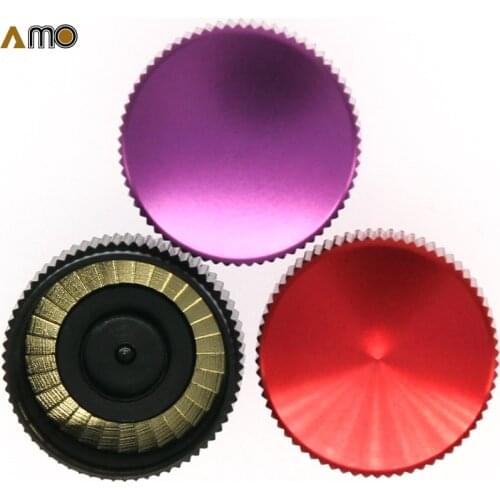 AMO DIY morrum-Ⅲ Aluminium Alloy Spool sx1601c ultra mag sx1Fishing Reel modified accessories Colorful twist cover trimming nut