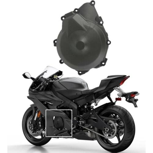 Motorcycle Left Stator Cover Crankcase Engine For YAMAHA YZF R6 2006-2019 18 16 14 07