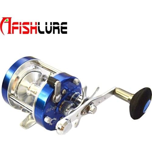 Metal Round Jigging Reel 6+1 Bearing Saltwater Trolling Drum Reels Right Hand Fishing Sea Coil Baitcasting Reel