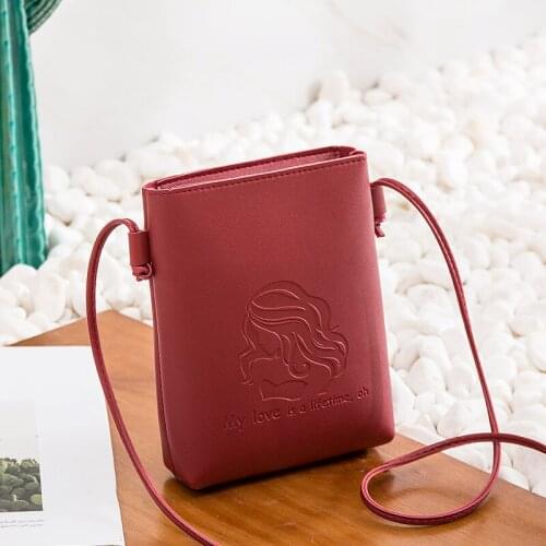 Mini-crossbody shoulder bag Female message bag Multi-functional women cell phone purse ladies' small handbag messenger bag