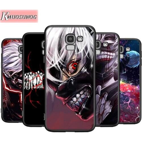 Tokyo Ghouls Anime For Samsung Galaxy J8 J7 J6 J5 J4 J3 J2 Core Duo Prime Plus Star 2016 2017 2018 Soft Phone Case