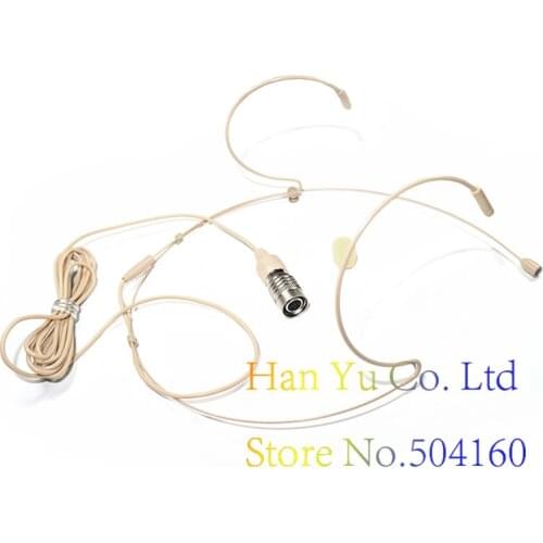 Hirose Earset Headset Mic Headworn Microphone For Audio Technica Wireless System ATW RU13 1311 AT831CW T107