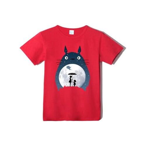 2018 New Totoro T-shirt Fashion men Miyazaki Hayao T-Shirt cotton Short Sleeve Tops Tee