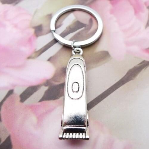 New alloy personality car waist bag gift beard knife key chain pendant antique silver jewelry accessories