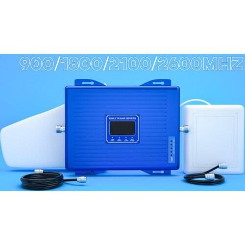 New signal amplifier four frequency 900 1800 2100260 all Netcom