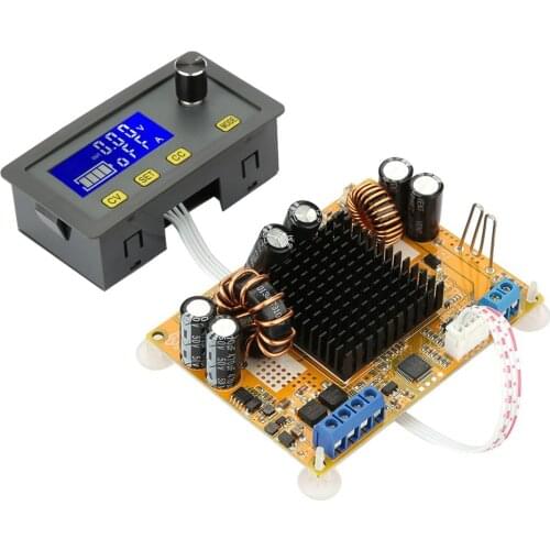 Adjustable DC-to-DC Power Converter 6V-32V to 0-30V 5A Boost Module LCD Digital Automatic Step-up Step-down Voltage Module