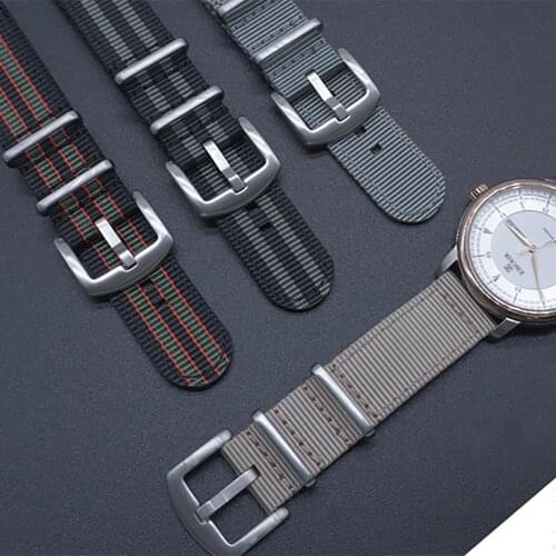 High Quality Nato Nylon Strap 20mm 22mm Quick Release Spring Bar Military Watchband For Watch Accessories Replacement Bracelet