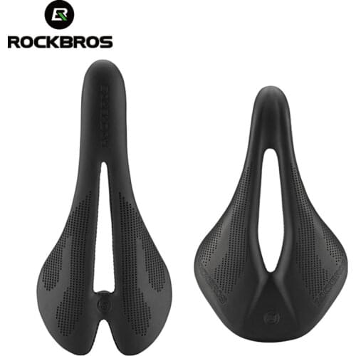 ROCKBROS Bicycle Seat Saddle Ultralight Breathable Racing Saddle Seat Carbon Fiber Road Mtb Superlight Cushions Bike Accessories