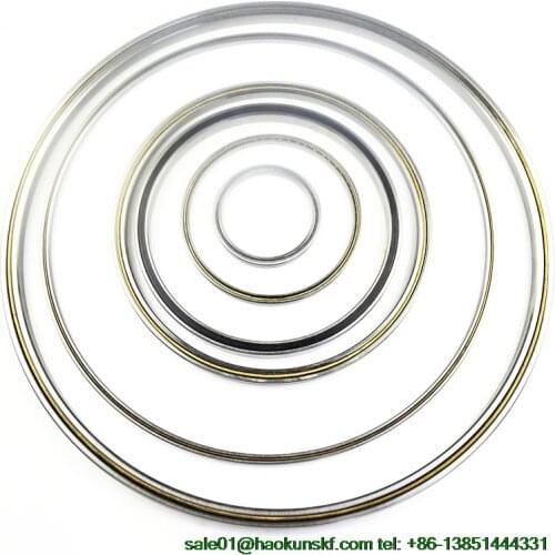 KB200AR0/KB200CP0/KB200XP0 Thin Section Ball Bearings (20x20.625x0.3125 in)(508x523.875x7.9375 mm) swivel bearing