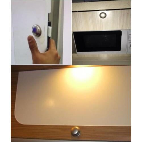 High quality 20mm Push Lock Caravan Boat Motor Home Cabinet Drawer Latch Button Locks For Furniture Hardware Camper Car