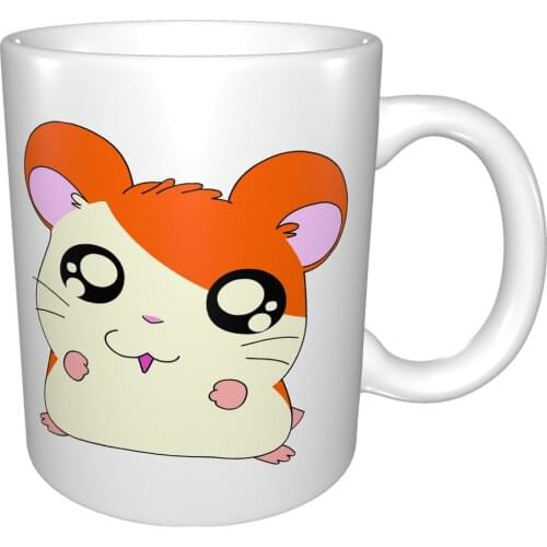 Hamtaro Hamster Adventure Anime Funny Mug Coffee Cup Coffee Mug Ghibli Cup Glass With Straw