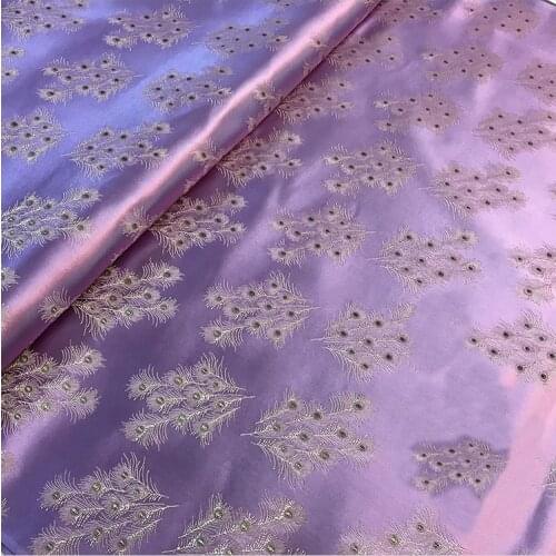 Mylb flower Metallic Jacquard Brocade Fabric,3D jacquard fabric, yarn dyed fabric for Womens Coat Dress Damask Brocade 75*50cm