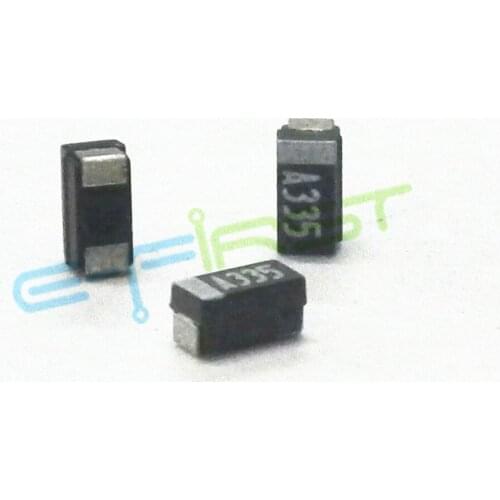 10pcs/100pcs 10V 3.3uF 10V 1A335 A335 ELNA SY2-1A335M-RA 1206 SMD tantalum Capacitor