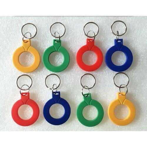 1000pcs/lot UID Changeable IC tag keyfob for mif 1k 13.56MHz Writable mif 0 zero HF ISO14443A
