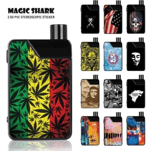 2.5D Stereo Painting Che Guevara Vendetta Vape Sticker Film Cover for SMOK FETCH