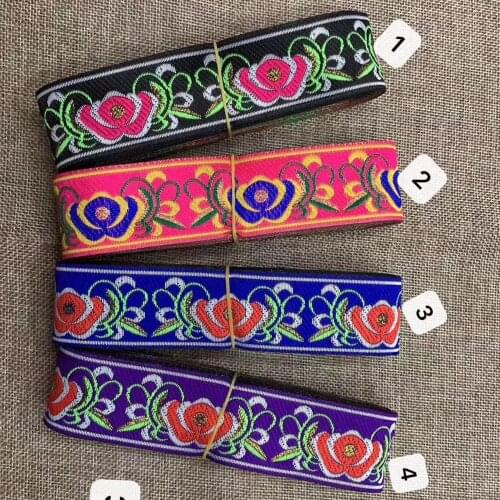 3.3cm nation style jacquard ribbon,XERY191202A