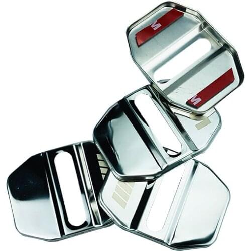 4 Pcs Car Styling Door Lock Cover Cap Protective For BMW X1 X2 X3 X4 X5 X6 G12 G38 F45 F20 F21 G30 G11 F30 F10 F34 F07 F01 E90