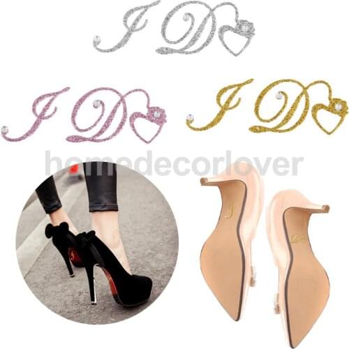 I Do Wedding Bridal Shoes Sticker Acrylic Wedding Decal Shoe Decor