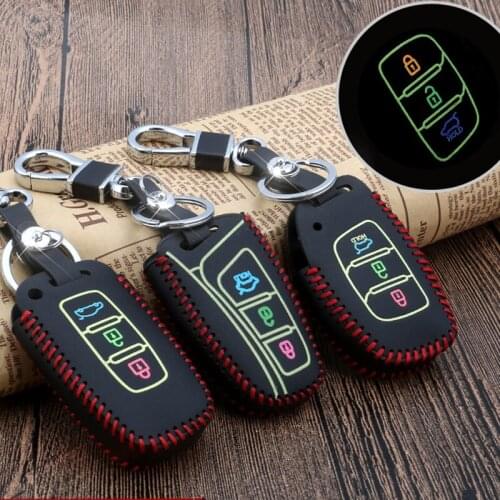 Car key case protective cover car accessories decoration is suitable for Hyundai Lingdong Ming Turina Tucson ix35 ix20 ix25 i10