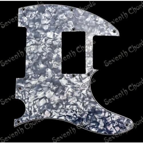 Cyan Pearl 3Ply Double coil Pickup Monting Hole Electric Guitar Pickguard Anti-Scratch Plate Pick guard
