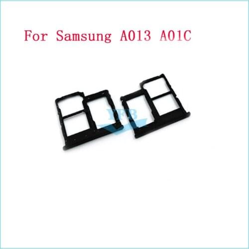For Samsung Galaxy A013 A01C Sim Card Slot Tray Holder Sim Card Reader Socket 1 order
