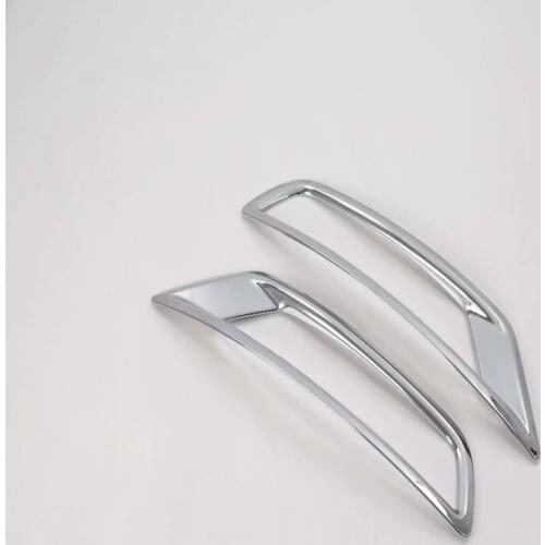 For Mazda CX8 CX-8 2017 2018 2019 2020 ABS Chrome Rear Fog Light Cover Trim Tail Foglight Lamps Hood Protection Accessories