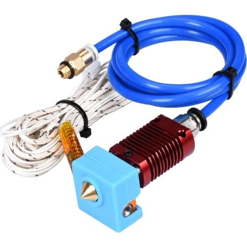 CR10 Hotend Extruder kit Assembled Full Metal 1.75mm J-head with MK8 Silicone Sock 3D printer parts for Creality cr-10 CR-10S