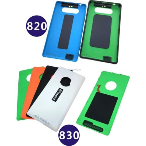 Housing Battery Cover For Nokia Lumia 820 830 Battery Door Case Replacement Back Cover High quality