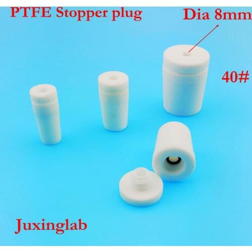 Laboratory 40# PTFE stirrer stopper mixing plug flask stirrer stopper plug 40