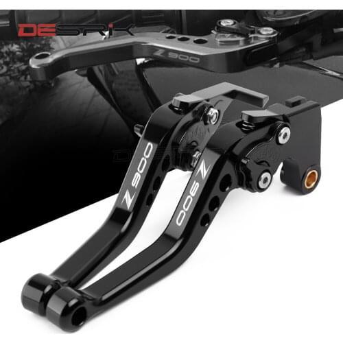 Logo(Z900) For Kawasaki Z900 Z 900 2017 2018 2019 CNC Adjustable Motorcycle Short Brake Clutch Levers