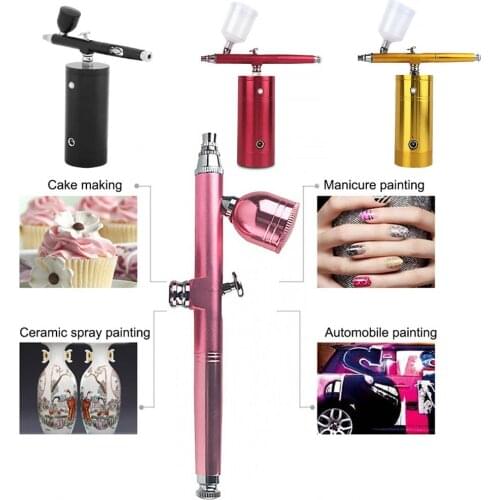 Spray Tool Kit Mini Action Air Brush Airbrush Compressor Paint Art For Art Craft Model Paint Spraying Hobby Brush Pen Set