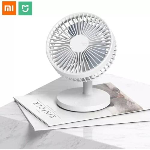 Xiaomi mijia 3Life 202 Desktop Mute Fan USB Charging Mini Portable Handheld Fan 2000mAh Battery Capacity Low Noise Strong Wind