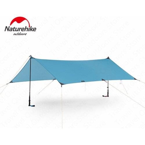 Naturehike New Outdoor Camping Survival Sun Shelter Multi-person Sunshade Ultralight Portable Shelter Waterproof Beach