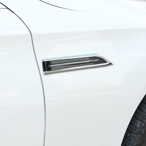 Car Styling Side Lights Decoration Trim Sticker For Renault Megane Clio Duster Dacia Volvo XC90 XC60 V40 VW Tiguan