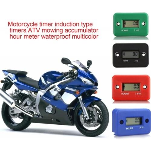 Tachometer Hour meter motorcycle Stroke gasoline Engine Spark For Boat/Motocross/Bike/ ATV CAR Moto Snowmobile LCD display