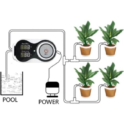 Potted Plants Automatic Watering Device Garden Automatic Irrigation Timing Controller Intelligent Drip Irrigation Equipment