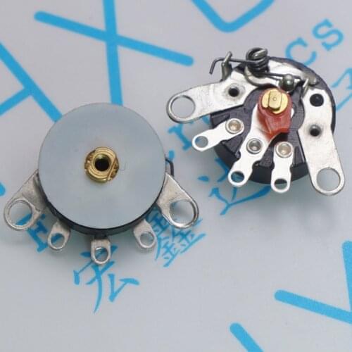 100pcs/lot Flat foot switch RV12MM B503 B50K Flat foot Radio potentiometer Amplifier volume potentiometer