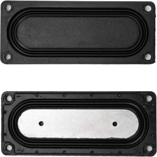 2PCS Bass Diaphragm Square Frame Vibration Film Home Theater Speaker Kit