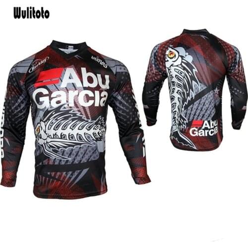 2021 Downhill Suit Ciclismo Fishing Jersey Long Sleeve Fishing Shirt Breathable Quick Dry Anti-UV Outdoor Fishing Jersey