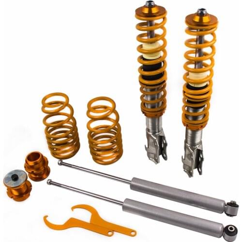 4pcs/set Coilover Suspension Kit for VW Lupo Volkswagen 1.6GTi 1.4 98–05 Shock Absorber
