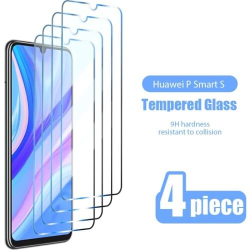 4PCS Tempered Glass for Huawei Y7 2019 Y6 Y5 Y9 Y6P Y5P Y6S Y8P Y9S Screen Protector for Huawei mate 20 lite mate 30 phone Glass