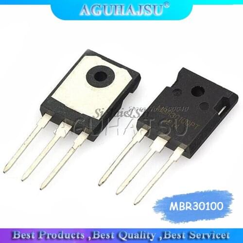 5PCS MBR30100PT TO-247 MBR30100 TO-3P 30100PT 30A 100V Schottky diode