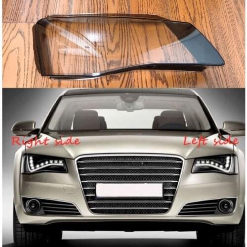 For Audi A8 2011 2012 2013 Car Headlight cover Headlamp Lens Auto Shell Cover