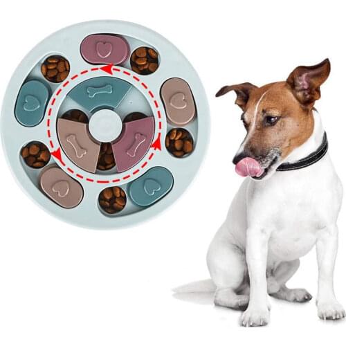 Dogs Puzzle Toys Increase IQ Interactive Slow Dispensing Feeding Pet Dog Training Games Feeder For Small Medium Large Dog Puppy