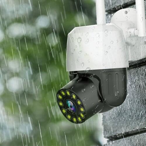 4G Wifi IP Camera 1080P Dual Pan-tilt Rotation Two Way Audio Night Vision Surveillance Security Camera Cloud Storage Anti-theft